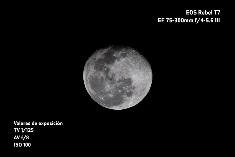 Fotografías de la Luna - Exposición